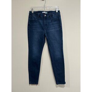 Kancan Skinny Jean Womens 29 Dark Wash Stretch 30x27
